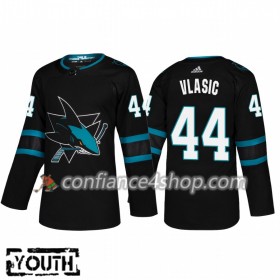 Adidas Maillot de Hockey San Jose Sharks Marc-Edouard Vlasic 44 2018-19 Alternate Authentic - Enfant